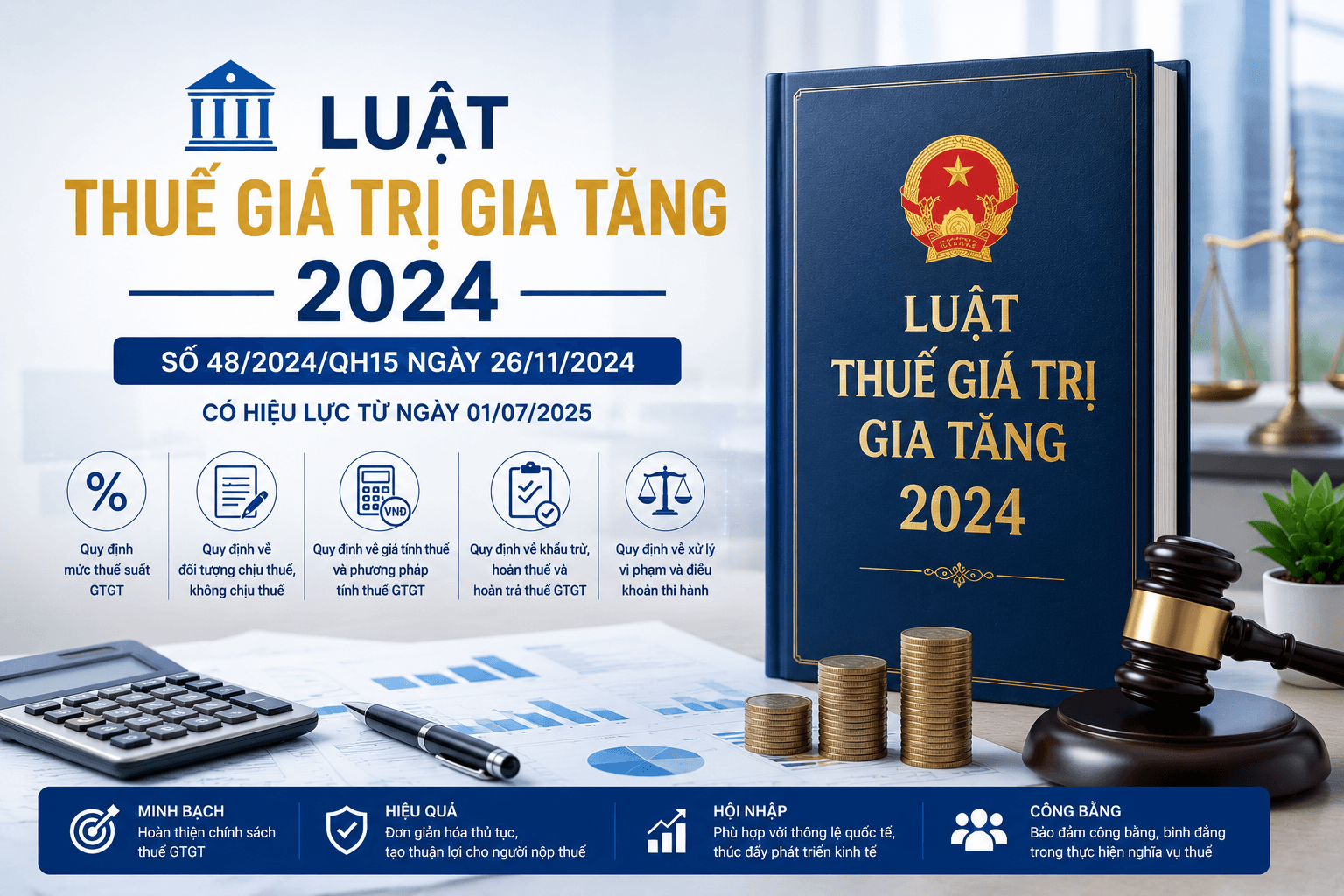 Luật thuế giá trị gia tăng 2024