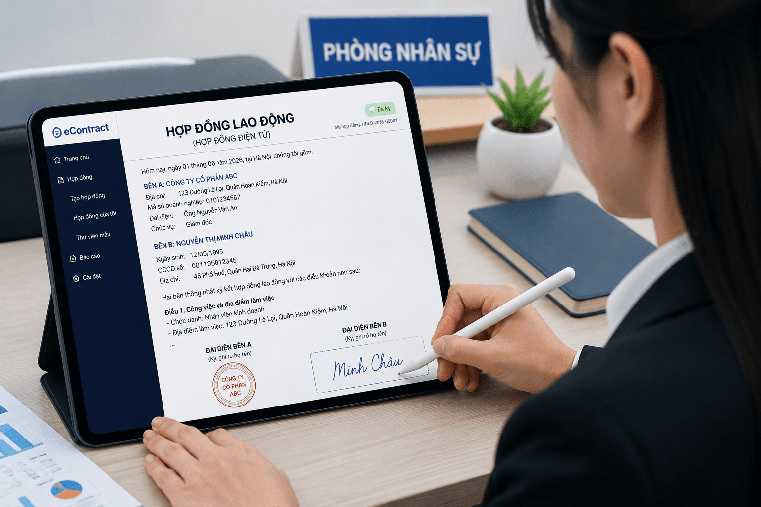 Quy định mới về mã định danh (ID) hợp đồng lao động điện tử từ ngày 01/07/2026